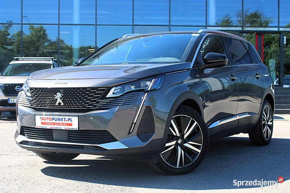 Peugeot 5008 2022r Skóra Hak El Fotel z Pamięcią 5008 Kraków
