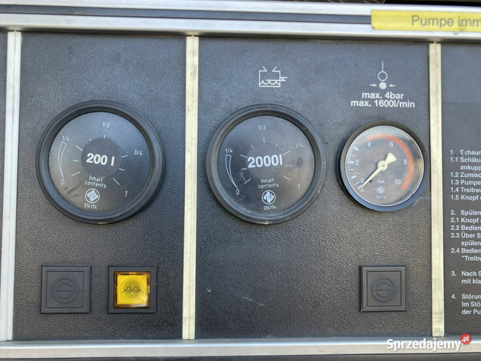 Mercedes Atego Atego15280 Straż Pożarna Gaśnicza wspomaganie kierownicy Samochody dostawcze Syców