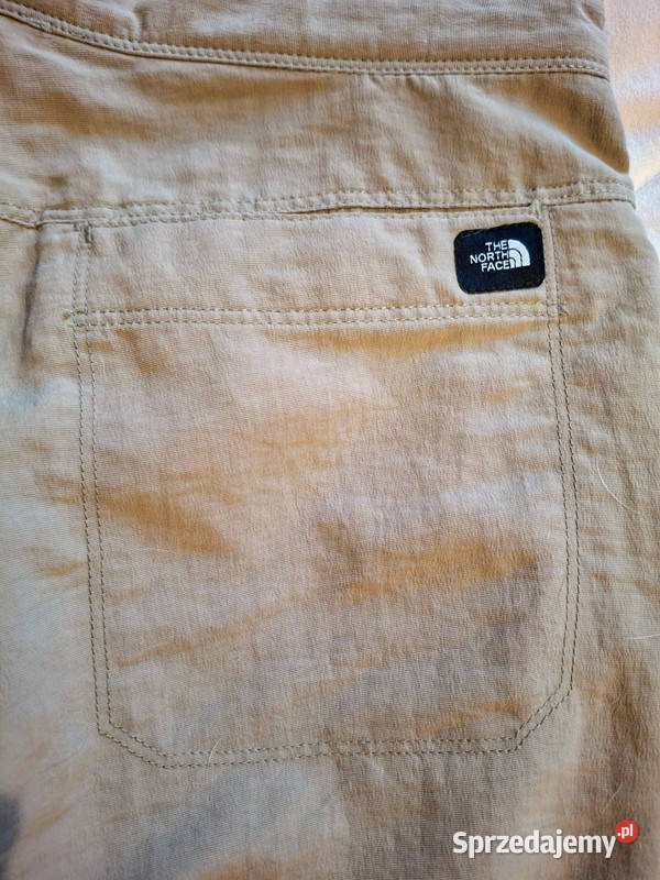 Spodnie The North Face 34 rybaczki vintage brązowy/beżowy lubuskie Zielona Góra
