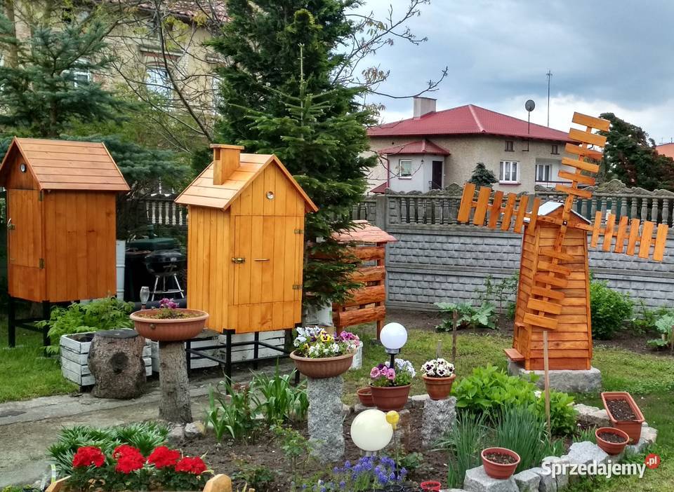 Wędzarnie ogrodowe drewniane 50 do 80 zestawy Starogard Gdański