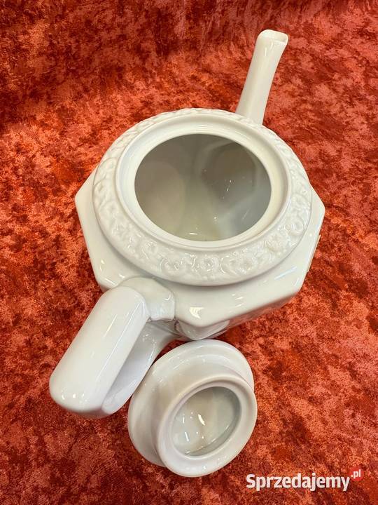 Dzbanek do herbaty Rosenthal Maria Biala 6 osob Kielce