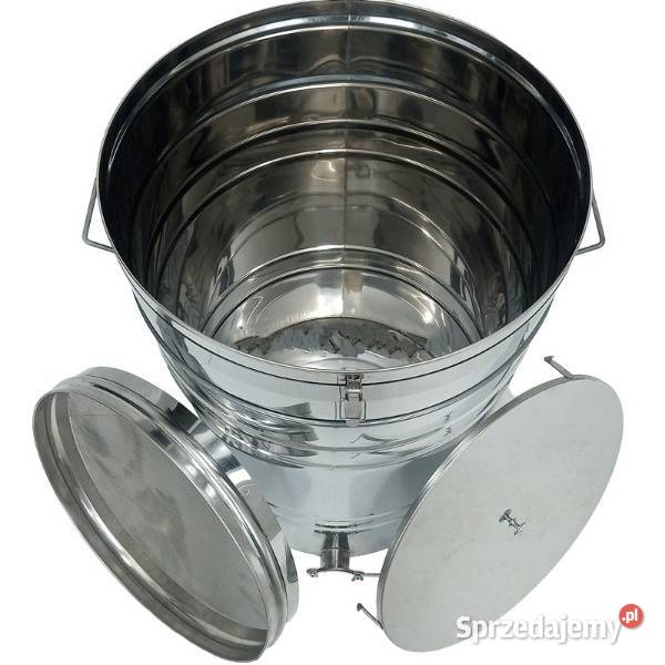 Odstojnik do miodu 150L z sitem stal nierdzewna Pszczelarstwo Posada Jaśliska