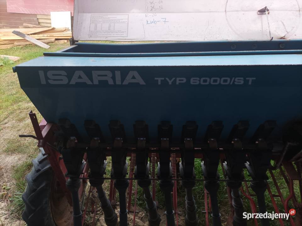 Siewnik ISARIA TYP 6000ST Biłgoraj sprzedam