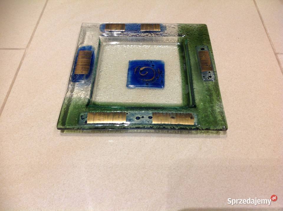 Patera Talerzyk szklany Nowa Sól