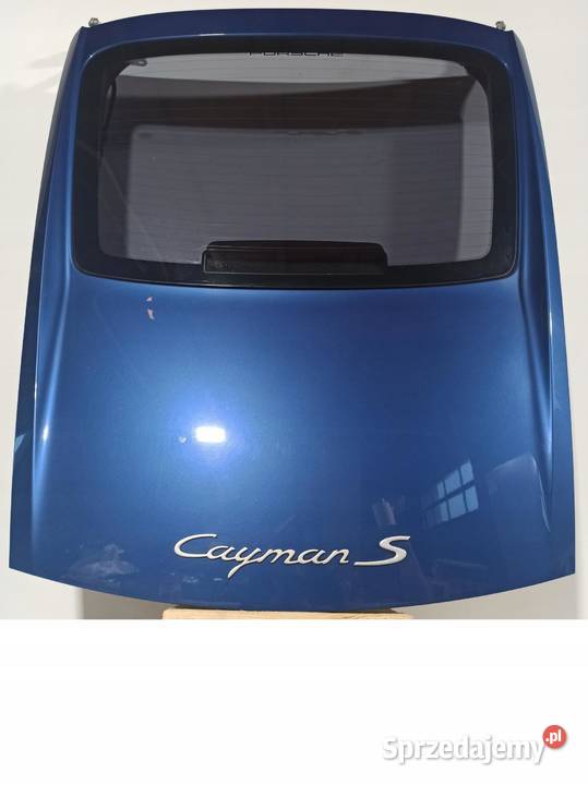 KLAPA BAGAŻNIKA PORSCHE CAYMAN 987 Cobalt Blau