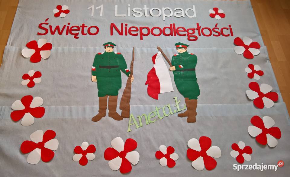 Dekoracje na 11 Listopada z brystolu 504 102 444 Garwolin