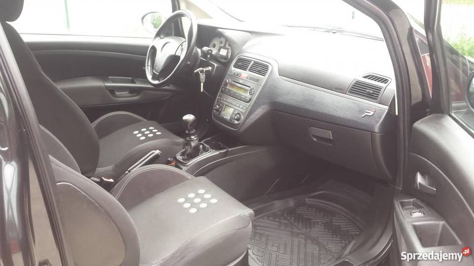 Fiat Grande Punto czarny wspomaganie kierownicy