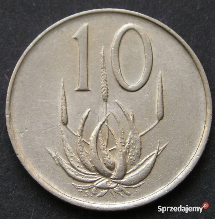 RPA AFRYKA POŁUDNIOWA 10 CENTÓW 1965 REIBEECK