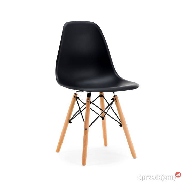 Czarne Krzesło Enzo Wysyłka 24H Dostawa 0 82cm Krzesła wielkopolskie Tarchały Małe