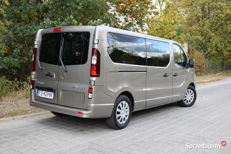 OPEL VIVARO SALON POLSKA 9osób Długi Mały diesel lubuskie Zielona Góra