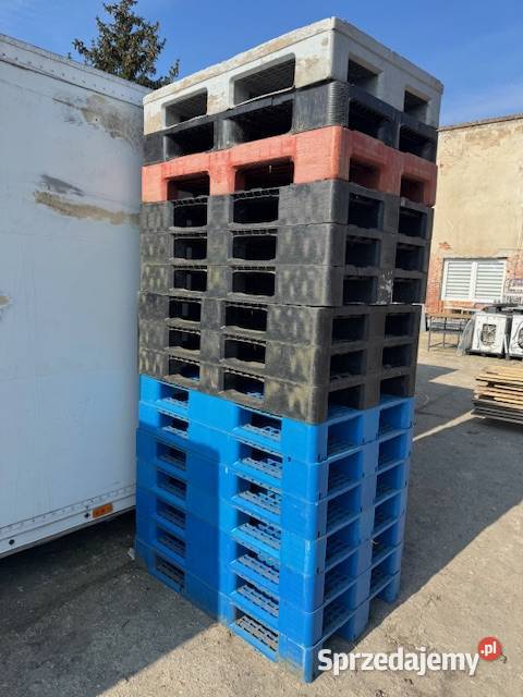 Palety plastikowe 80120 ażurowe Głogówko