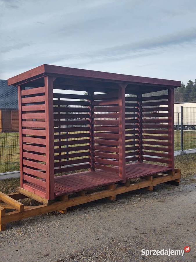 Drewutnia poszerzana 35 x 11m z dachem prostym Kalety sprzedam