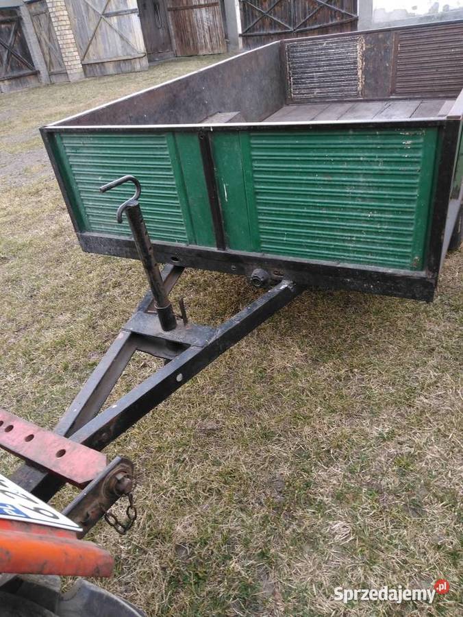 Przyczepa dwukołowa