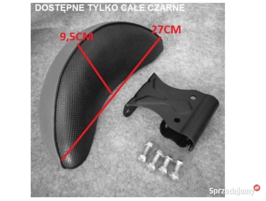 Oparcie do motocykla skutera CZARNE Sosnowiec sprzedam