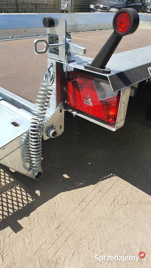 Przyczepa trzyosiowa pod minikoparki Bau 3 4003 2612kg Szczecin