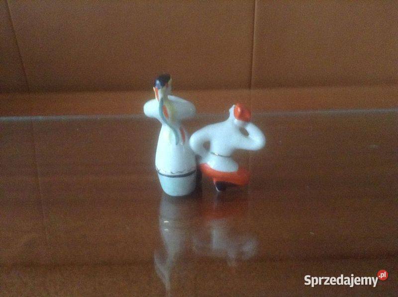 Stara kolekcjonerska sygnowana figurka opolskie Opole