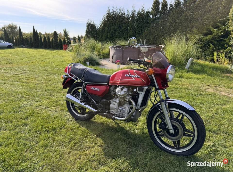 Honda CX500 czerwony zachodniopomorskie Goleniów
