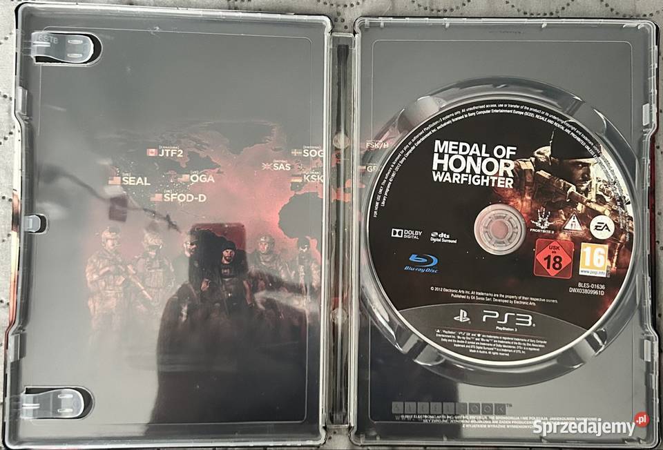 Gra 3 MOH Warfighter steelbook