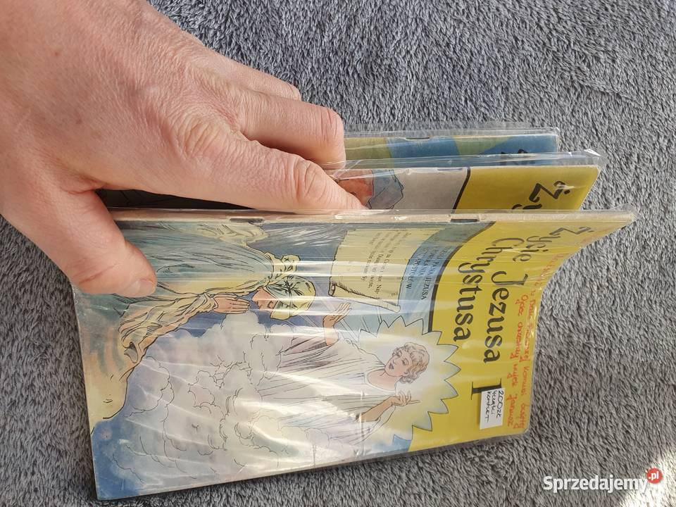 Życie Jezusa Chrystusa Nowy Testament 4 komiksy Gdynia sprzedam