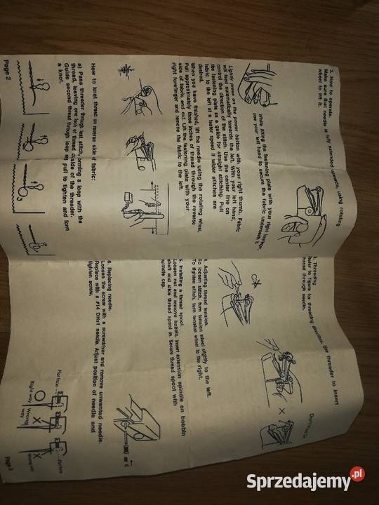 Maszyna do szycia na baterie