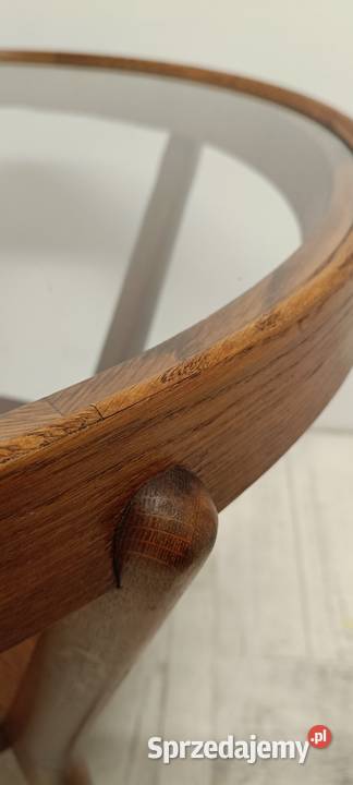 stolik okrągły kawowy projektowy Czechosłowacja sprzedam