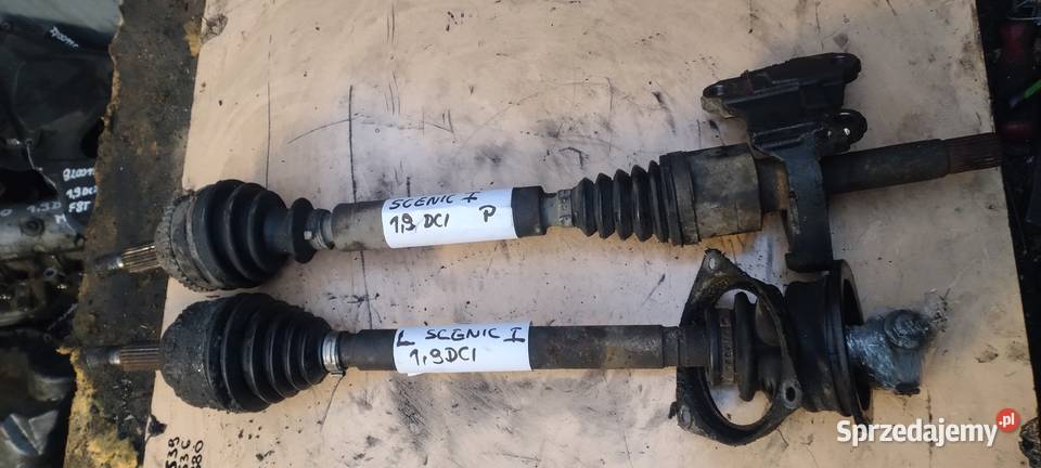 RENAULT MEGANE SCENIC 19dci F8T półoś prawa lewa