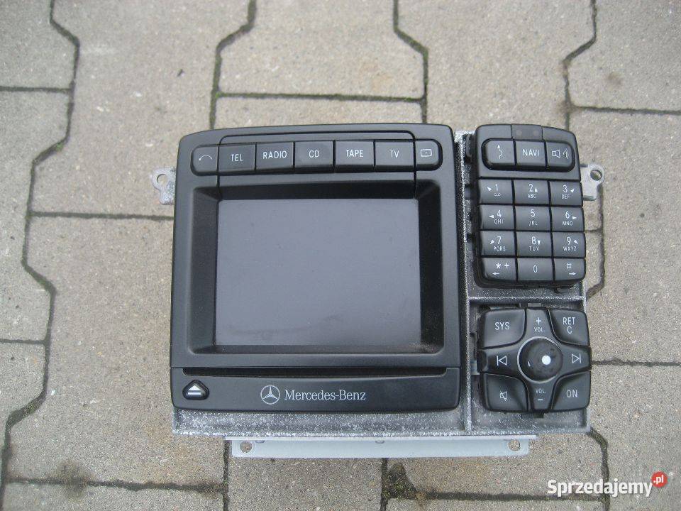 mercedes w220 220 s klasa 9802r radio nawigacja osobowe Rakoniewice