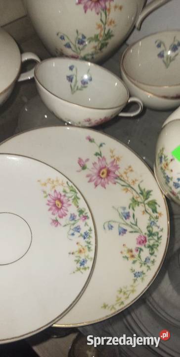 Filiżanka do herbaty z talerzykiem deserowym Gdańsk