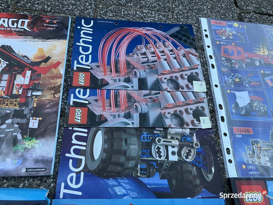 CAŁOŚĆ stare katalogi LEGO System Legoland Klocki małopolskie Kraków