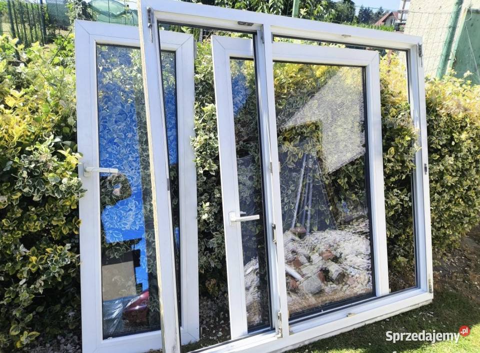Okno plastikowe 1505 x 159 w pełni sprawne Okna i parapety Pszczyna sprzedam
