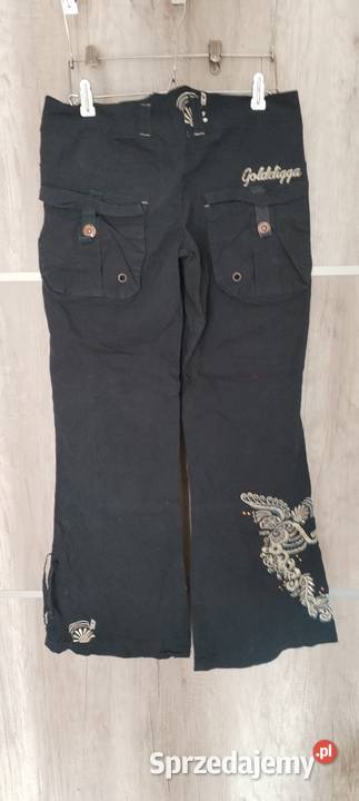 Spodnie damskie z haftem Łódź