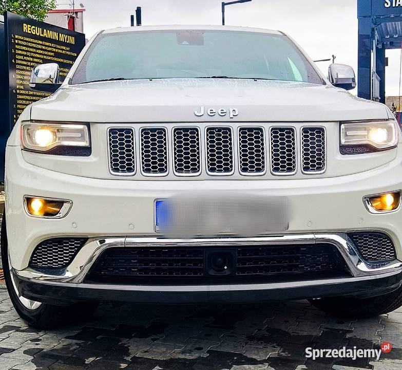 Jeep Grand cherokee wk2 SUMMIT nieuszkodzony Chełm