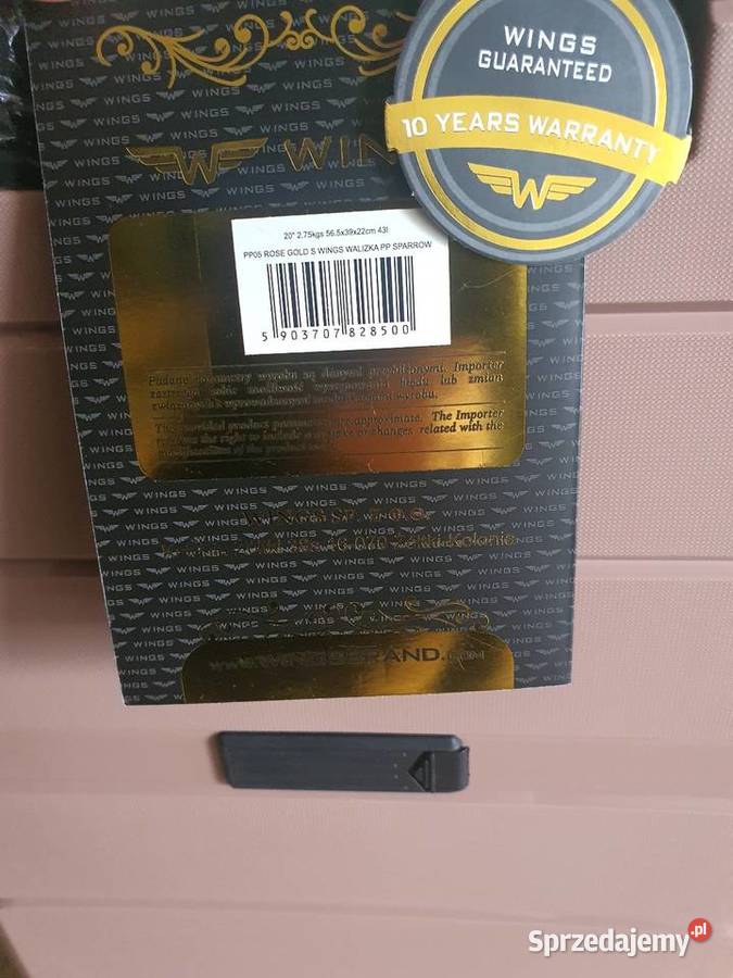Wings Walizka 20 43l 100 Polypropylene śląskie