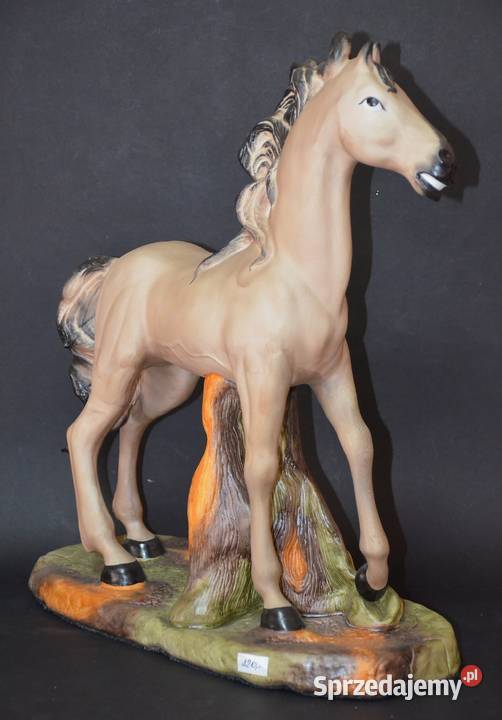 Koń figurka porcelanowa Nofi Alba Iulia 45 Środa Wielkopolska