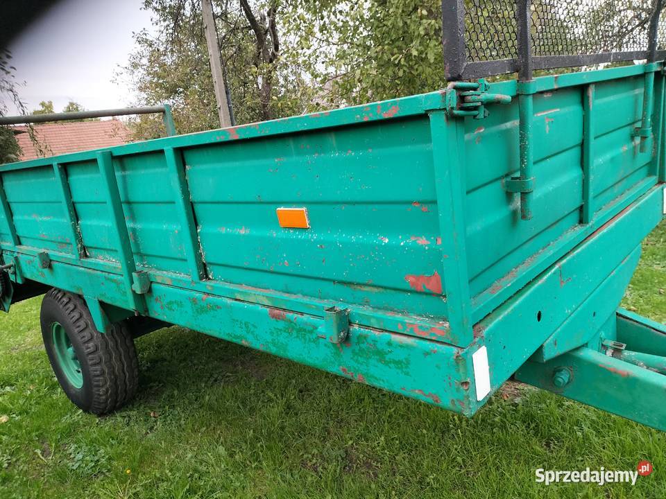 Sprzedam rozrzutnik obornika jedno osiowy Przyczepy rolnicze Przyczepy rolnicze podkarpackie Pilzno