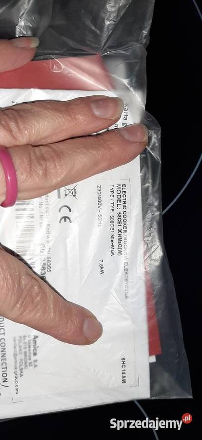 Kuchenka elektryczna Amica sprzedam