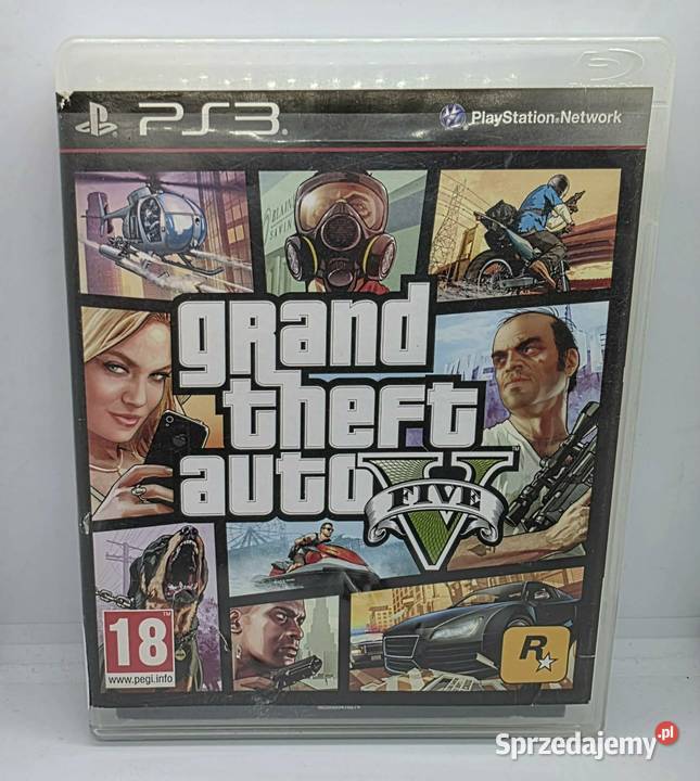 Gra GTA 5 3 warmińsko-mazurskie sprzedam
