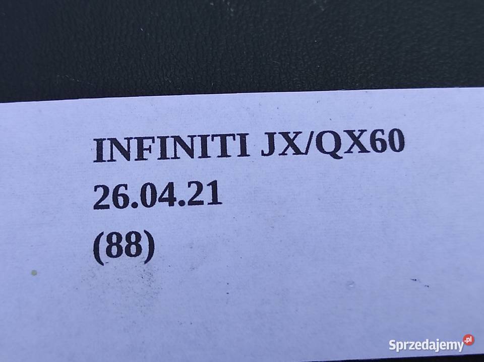 OSŁONA ZAŚLEPKA FOTELA PRAWY PRZÓD INFINITI QX60 Nowy Tomyśl