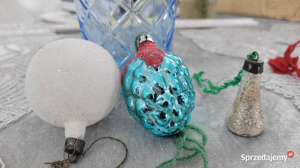 Bombki szklane podlaskie Ciechanowiec
