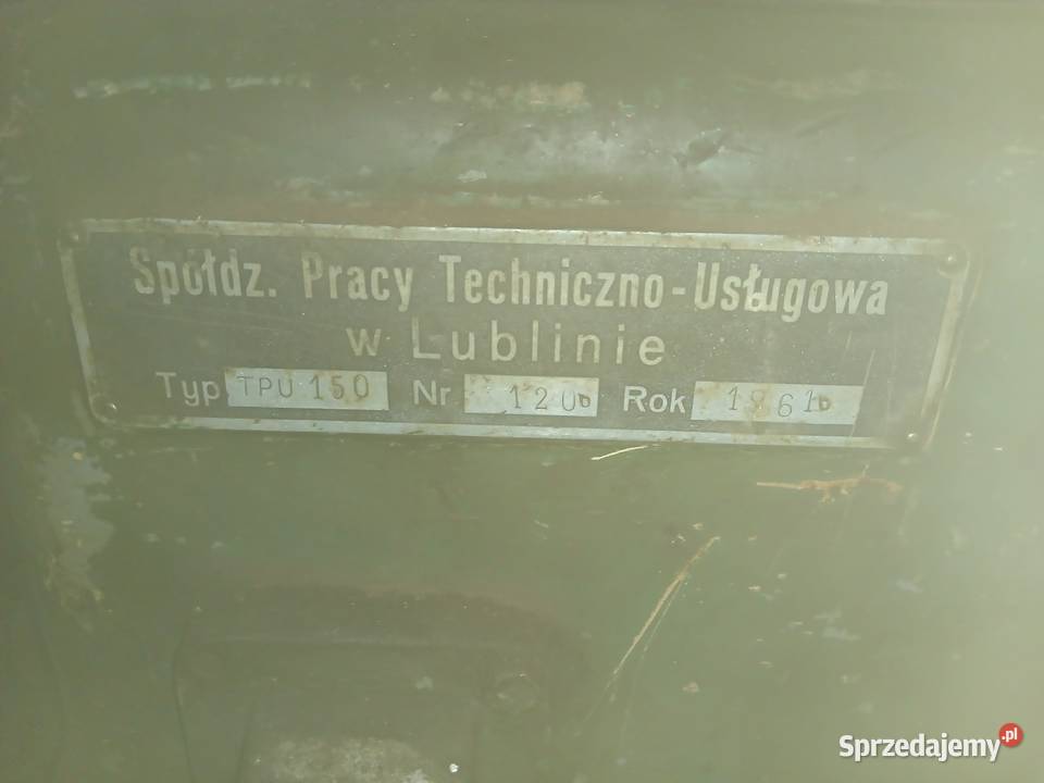 Tokarka TPU 150 Lublin