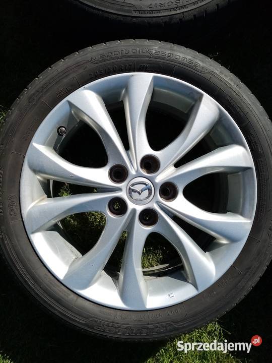 Alufelgi 17 Mazda 4x opony letnie Żagań