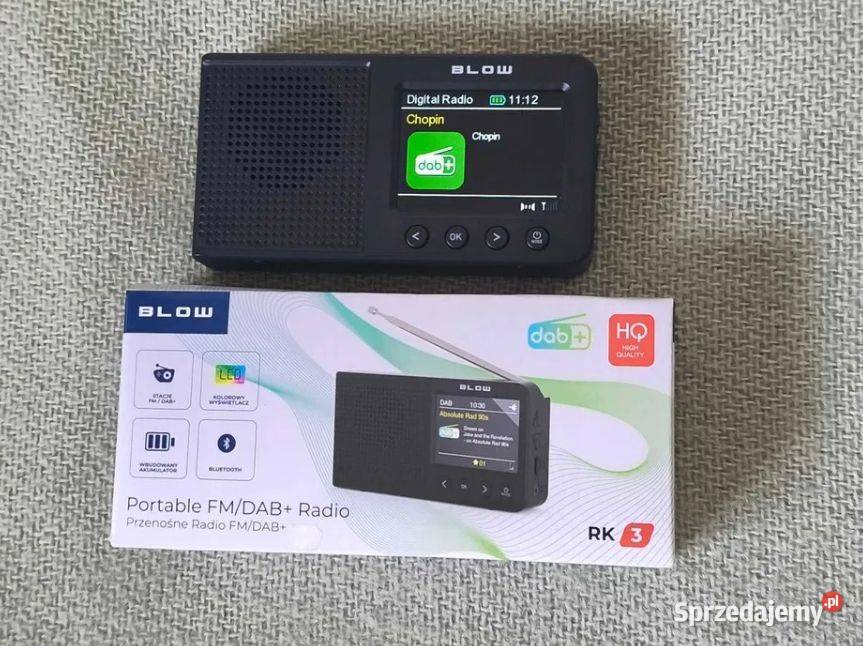 Radio kieszonkowe FMDAB BLOW RK3 BT Pozostałe Zakopane