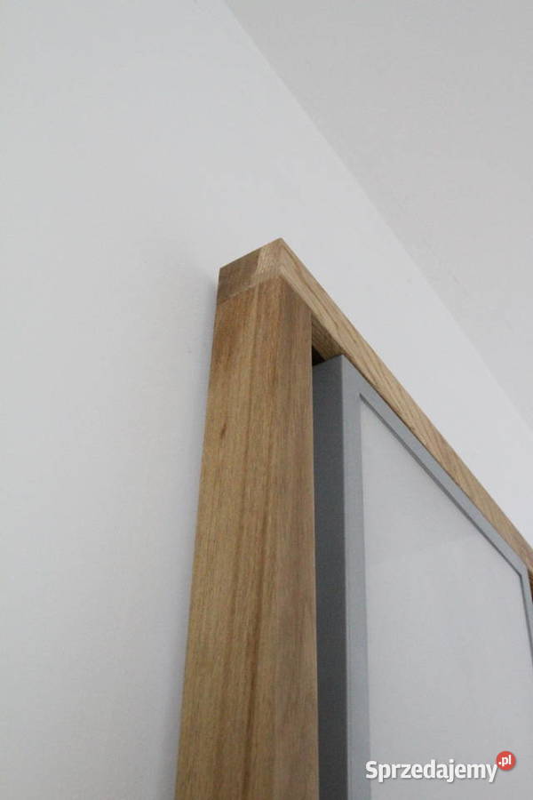 Lampa sufitowa LED oprawa z naturalnego drewna Białystok