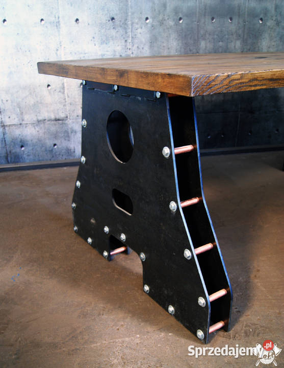 Stół loftowy LOFT No1 stół industrialny 100cm Wrocław sprzedam