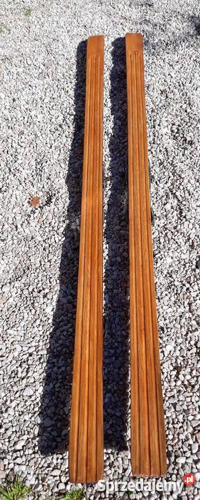 Stare drewniane narty skokowe dolnośląskie