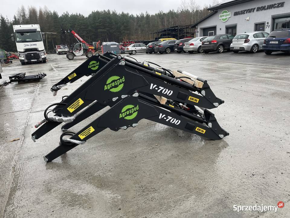 7 Ładowacz czołowy Agrosped V700 Euroramka f sprzedam