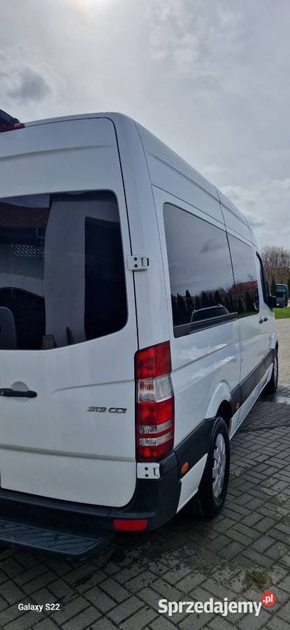 Mercedes Sprinter 313 cdi 9 osobowy bus 135 czujnik parkowania