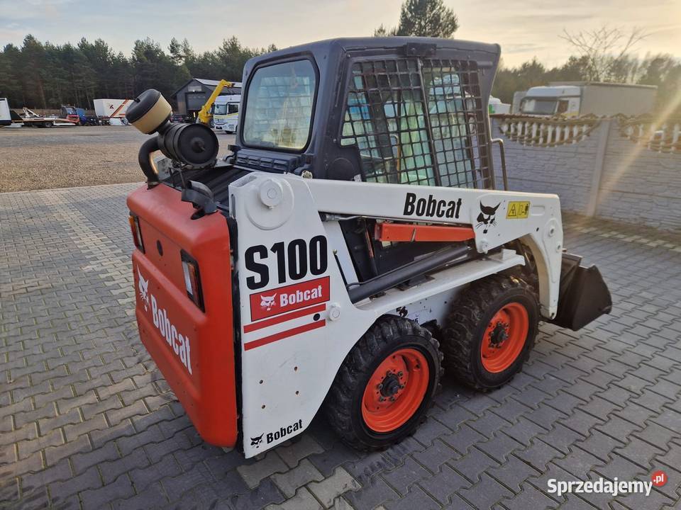 Bobcat S 100 3300 MTH 2014 Rok produkcji 2014 Motoryzacja świętokrzyskie Ostrowiec Świętokrzyski