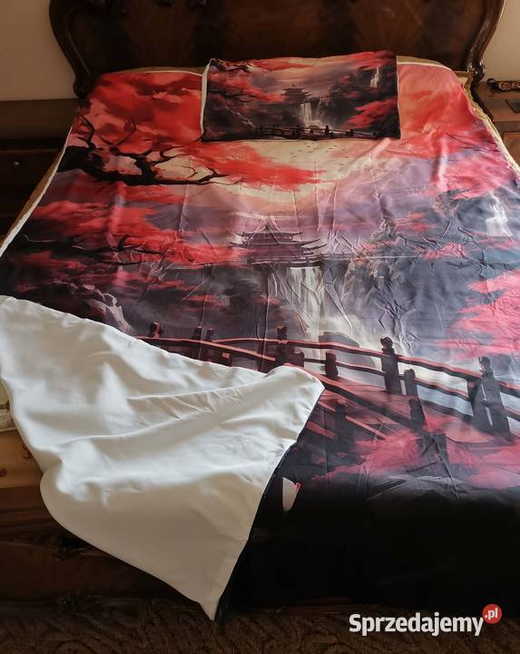 Poszewka na kołdrę i poduszkę 160x220 motyw