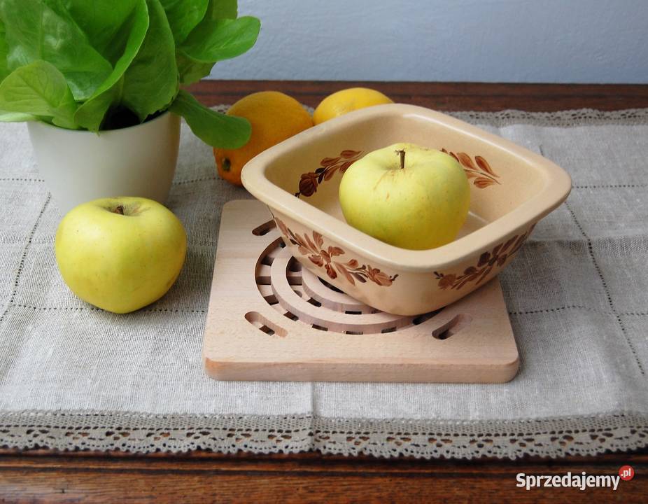 Podstawka podkładka drewniana drewno bukowe